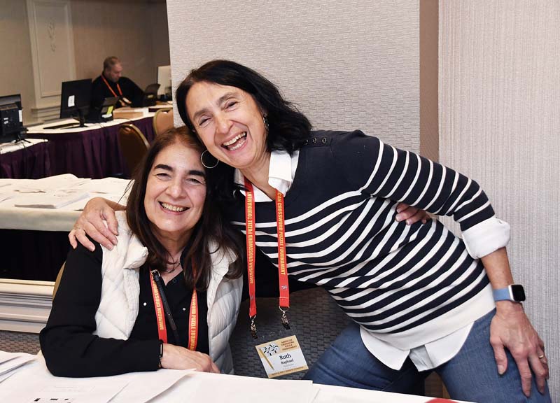 Judy and Ruth Raphael - Sorters Extraordinaire